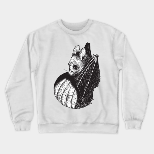 Bat papaya Crewneck Sweatshirt by ArtbyGraves